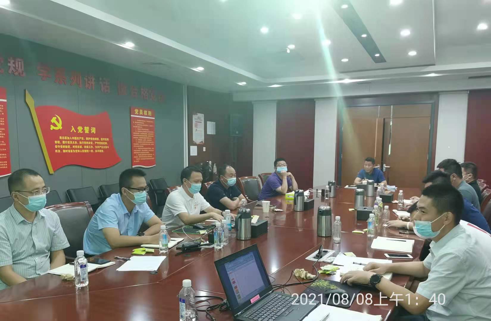 全員上陣、全力以赴、全面固守 公司“硬核”防疫顯擔當