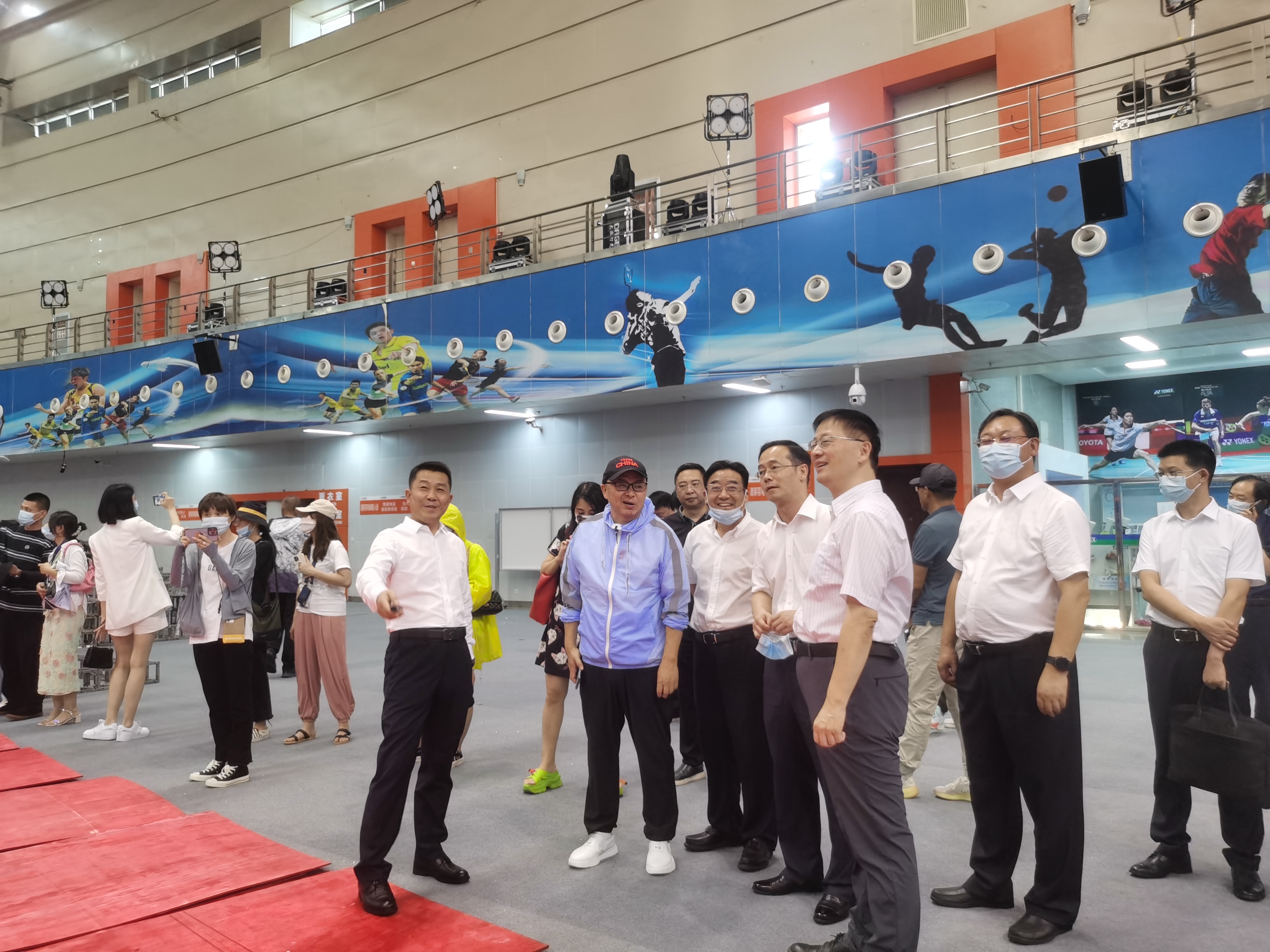 市領導檢查第36屆大眾電影百花獎頒獎典禮暨紅毯儀式、閉幕式綜合演練工作