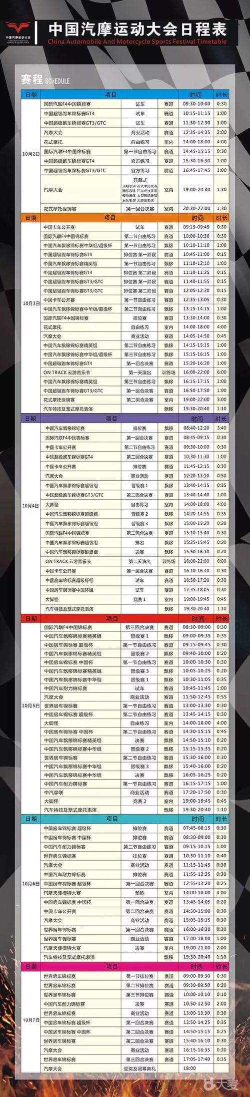 “十一黃金周”江城暢想“速度與激情”！2018中國汽車摩托車運動大會明日預售！(圖1)