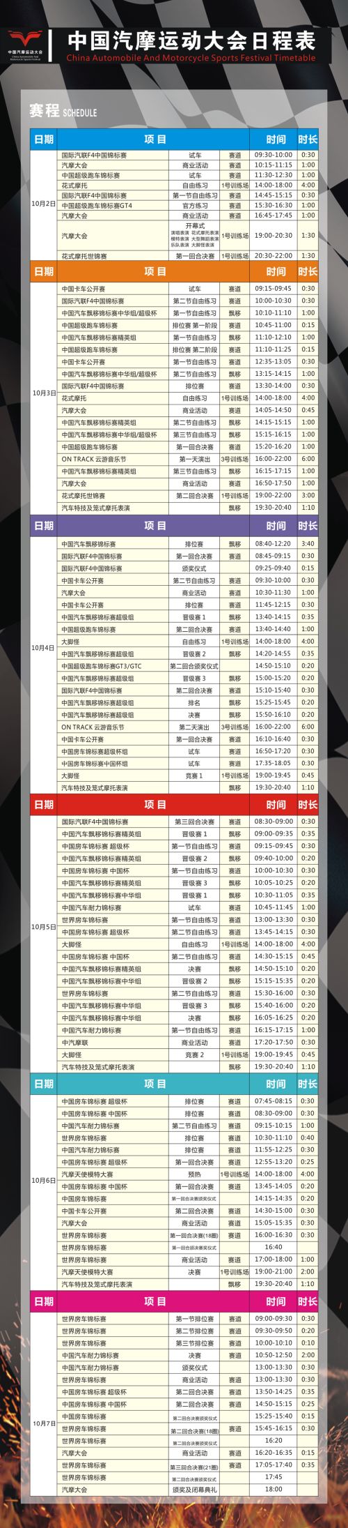 看頂級車手賽車、聽華晨宇唱歌、玩轉汽摩現場… 2018汽摩大會最強攻略出爐啦！(圖1)